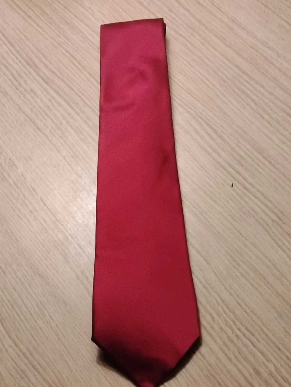 Jones New York Solid Red Satin Tie